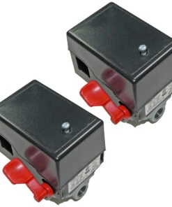 Best Sale โ๏ธ Porter-Cable C3150 C2550 Air Compressor Pressure Switch 2 Pack (4 Port, Part# 5140117-89-2PK) โญ