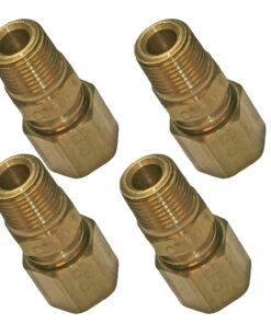 Porter-Cable DeVilbiss Compressor 4 Pack Connector # 5140142-73-4PK | Air Compressor Accessories | Quick Connect Fittings