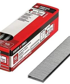 Porter-Cable 1-Inch 18 GA Narrow Crown Staples, 1000-Pack (PNS18100-1) for Precision Fastening