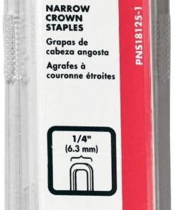 Porter-Cable PNS18125-1 1-1/4-Inch 18 Gauge Narrow Crown Staples (1000-Pack) for Precision Fastening