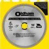Porter-Cable Oldham 100100TP 10-Inch 100T Carbide Saw Blade for Ultra Finishing and Plywood | Affordable Precision Tools