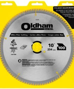 Porter-Cable Oldham 100100TP 10-Inch 100T Carbide Saw Blade for Ultra Finishing and Plywood | Affordable Precision Tools