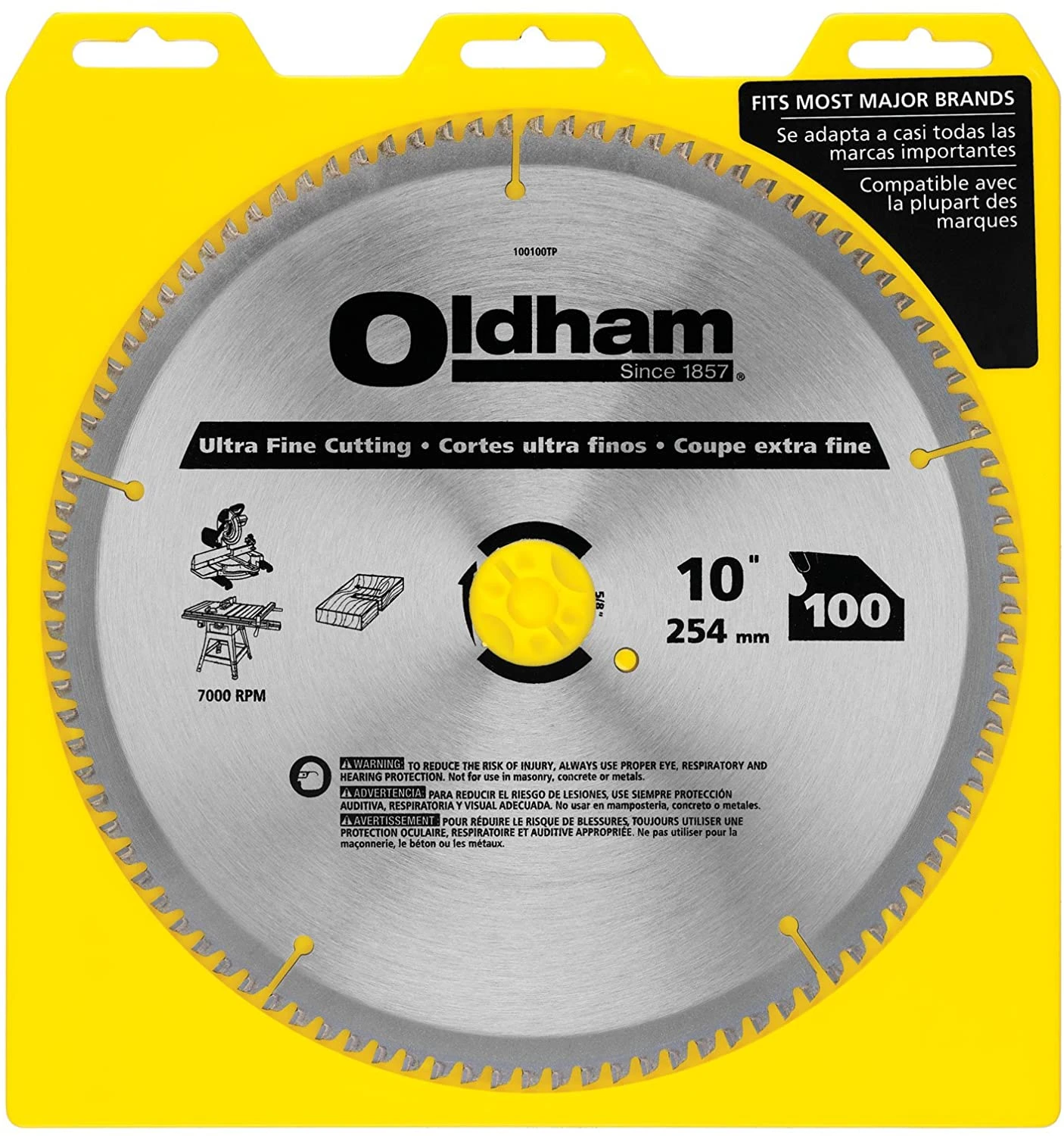 Porter-Cable Oldham 100100TP 10-Inch 100T Carbide Saw Blade for Ultra Finishing and Plywood | Affordable Precision Tools 1 Porter-Cable Oldham 100100TP 10-Inch 100T Carbide Saw Blade for Ultra Finishing and Plywood | Affordable Precision Tools