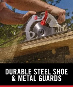 Best Price 😉 Porter-Cable 7-1/4-Inch Circular Saw, Heavy Duty Steel 🎁 Shoe, 15-Amp (PCE300) ⭐ | High-Performance Circular Saw for Precision Cuts -Porter-Cable sale 91zNFExaXNS. AC SL1500