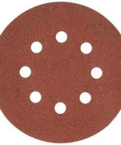 Porter-Cable 735801225 5-Inch 8-Hole Hook and Loop 120 Grit Sanding Discs - 25-Pack - Flash Sale