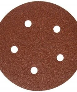 Discounted PORTER-CABLE 725500825 No.80 5-Inch PSA 5-Hole Sanding Discs, 25-Pack | High-Quality Abrasive Discs for Power Tools