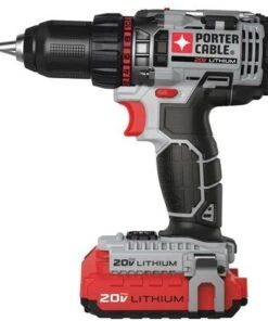 Porter-Cable 20V MAX Cordless Drill/Driver, 1/2-Inch, Tool Only (PCCK600LB) - Lightweight & Powerful