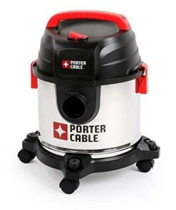 Porter-Cable PCX18301-4B 4 Gallon 4HP Wet/Dry Vacuum - Powerful Cleaning for Home & Workshop