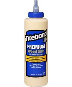 New ⭐ Porter-Cable Titebond 5004 II Premium Wood Glue, 16-Ounces | High-Strength Adhesive for Woodworking Projects