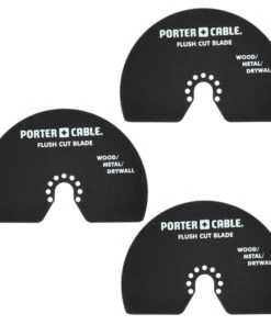 Porter-Cable PCC710B Genuine OEM Replacement Blades - PC3013-3PK - High-Quality Oscillating Multi-Tool Blades