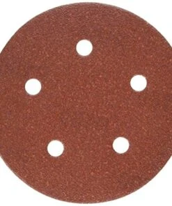 Porter-Cable 735501005 5-Inch 100 Grit Hook & Loop Sanding Discs (5-Pack) - Premium Quality for Smooth Finishing