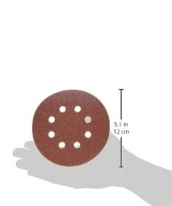 Porter-Cable 735800605 5-Inch 60 Grit Hook & Loop Sanding Discs (5-Pack) - High-Performance Abrasive Discs for Smooth Finishing -Porter-Cable sale RNAB00004WMV0 L3