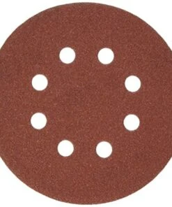Porter-Cable 735801025 5-Inch 100 Grit Hook & Loop Sanding Discs, 25-Pack - Best Value for Smooth Finishing