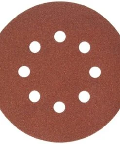 Porter-Cable 735801205 5-Inch 120-Grit Hook & Loop Sanding Discs, 5-Pack - Perfect for Smooth Finishing