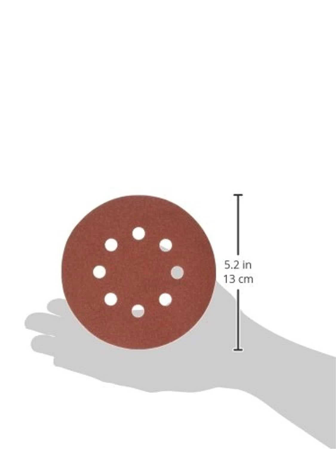 Porter-Cable 735801205 5-Inch 120-Grit Hook & Loop Sanding Discs, 5-Pack - Perfect for Smooth Finishing 3 Porter-Cable 735801205 5-Inch 120-Grit Hook & Loop Sanding Discs, 5-Pack - Perfect for Smooth Finishing - Image 3