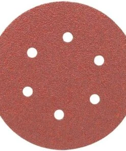 Porter-Cable 736601005 6-Inch 6-Hole Hook and Loop 100 Grit Sanding Discs (5-Pack) - Budget-Friendly Sanding Solution
