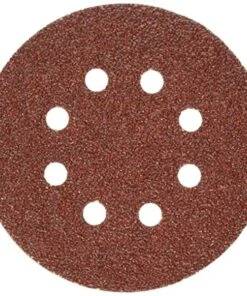 Porter-Cable 735800425 5-Inch Hook & Loop Aluminum Oxide 8-Hole 40G Disc (25-Pack) | Best Price Guaranteed