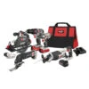 Porter-Cable PCCK617L6 20V Cordless 6-Tool Combo Kit with 10pc. Sanding Paper | High-Performance Portable Power Tools