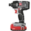 New Porter-Cable PCCK640LB 20V MAX Cordless Lithium-Ion 1/4" Hex Impact Driver - Lightweight & Powerful