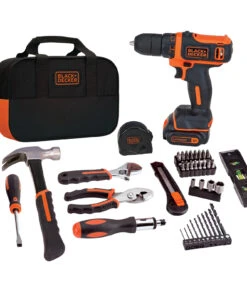 Porter-Cable BLACK+DECKER BDCDD12PK 12V MAX* Cordless Drill Project Kit - Compact & Lightweight Power Tool