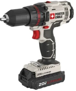 Flash Sale 😀 Porter-Cable PCC601LB 20V MAX* 1/2-Inch Lithium Ion Drill/Driver ⭐ | Cordless Drill/Driver Kit | Portable Power Tools
